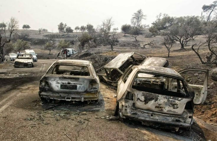 Κίνδυνος παραγραφής των αδικημάτων για τις φωτιές του 2007...Υπόμνημα αγωνίας από τον τραγικό πατέρα [photos]