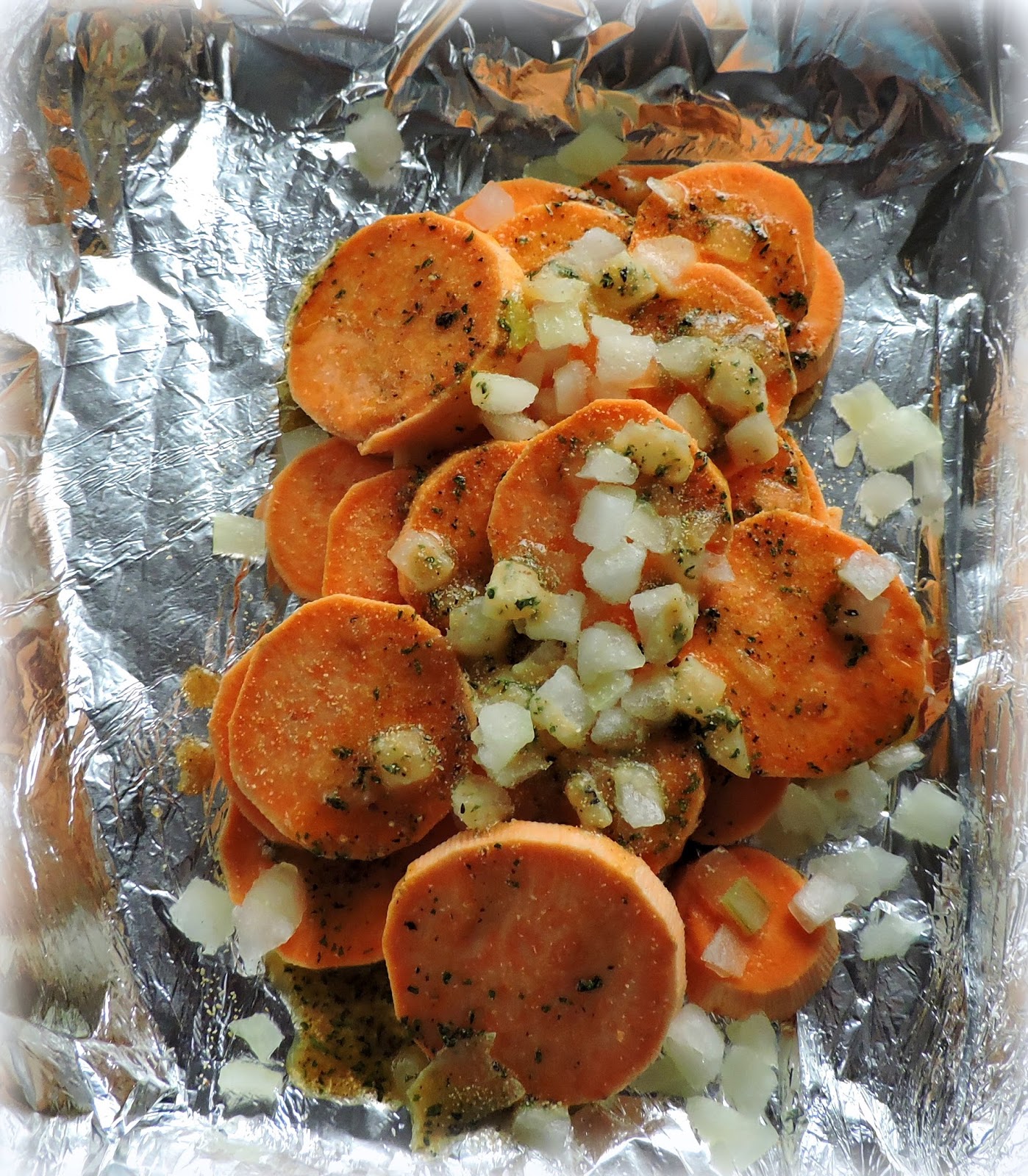 The English Kitchen Grilled Sweet Potato Packets