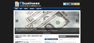 eBusiness Blogger Template Is a Online Business And Internet Money Related Blogger Blog's And Websites