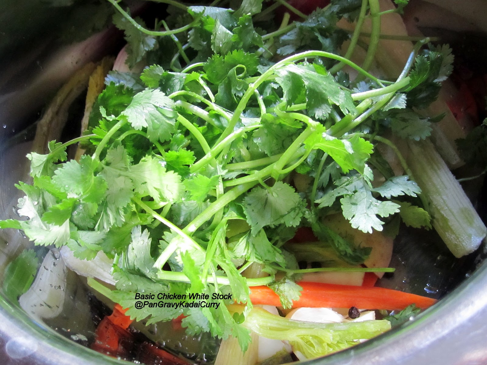 Pan Gravy Kadai Curry Basic "White" Chicken Stock