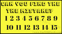 Can you find the the mistake? 1 2 3 4 5 6 7 8 9 10 11 12 13 14 15
