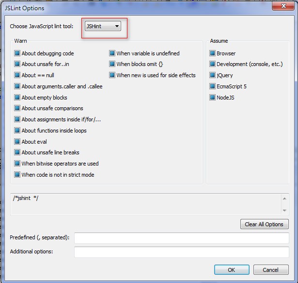 Java程式教學甘仔店 Notepad++ Plugins JSLint for Javascript
