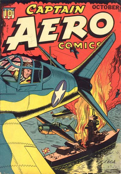 Captain Aero Comics issue 17 - Page 1