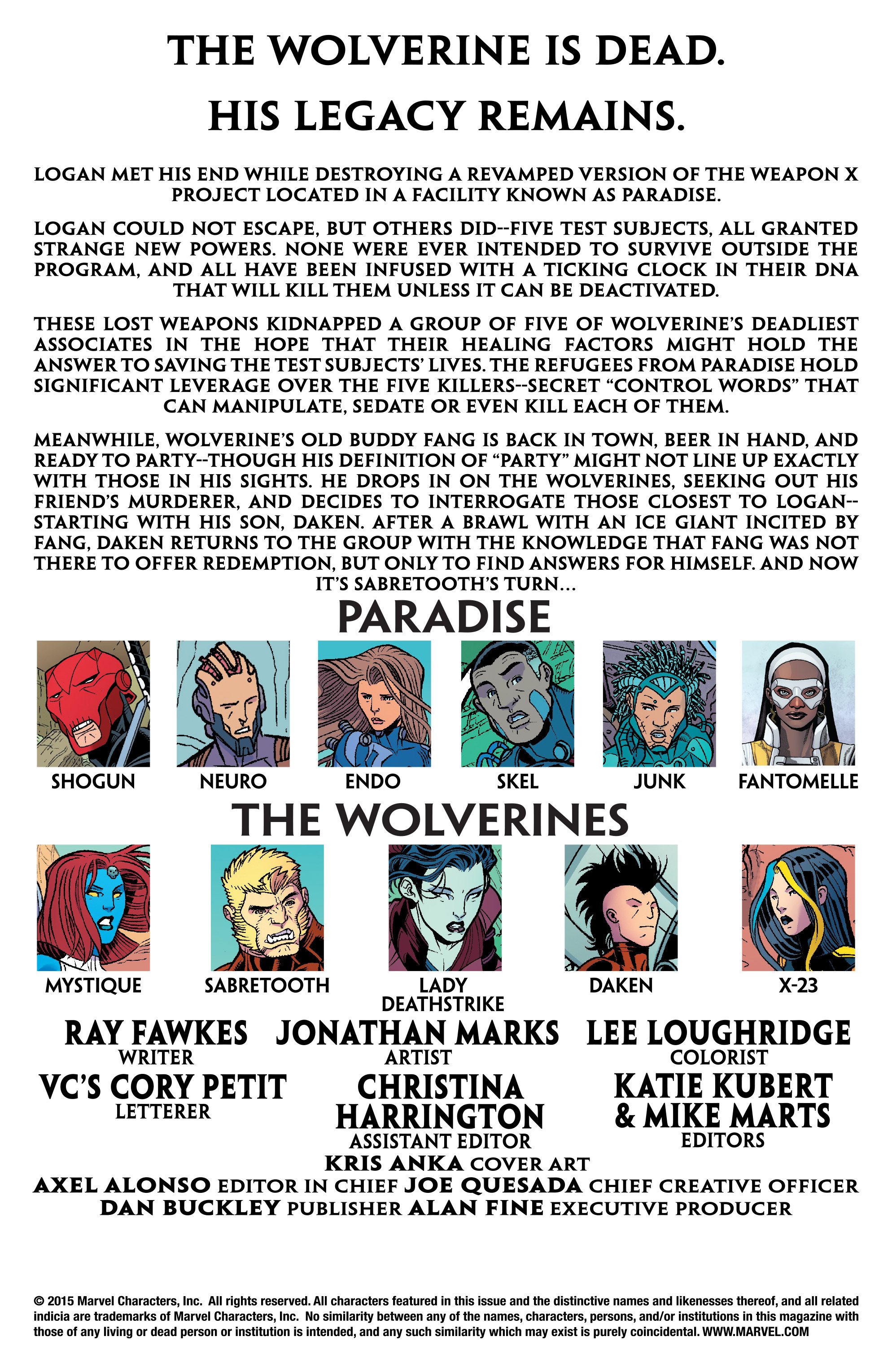 Read online Wolverines comic -  Issue #10 - 2