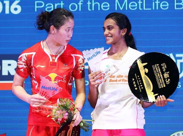 PV Sindhu clinches first Super Series title, beating home girl Sun Yu in the China Open final