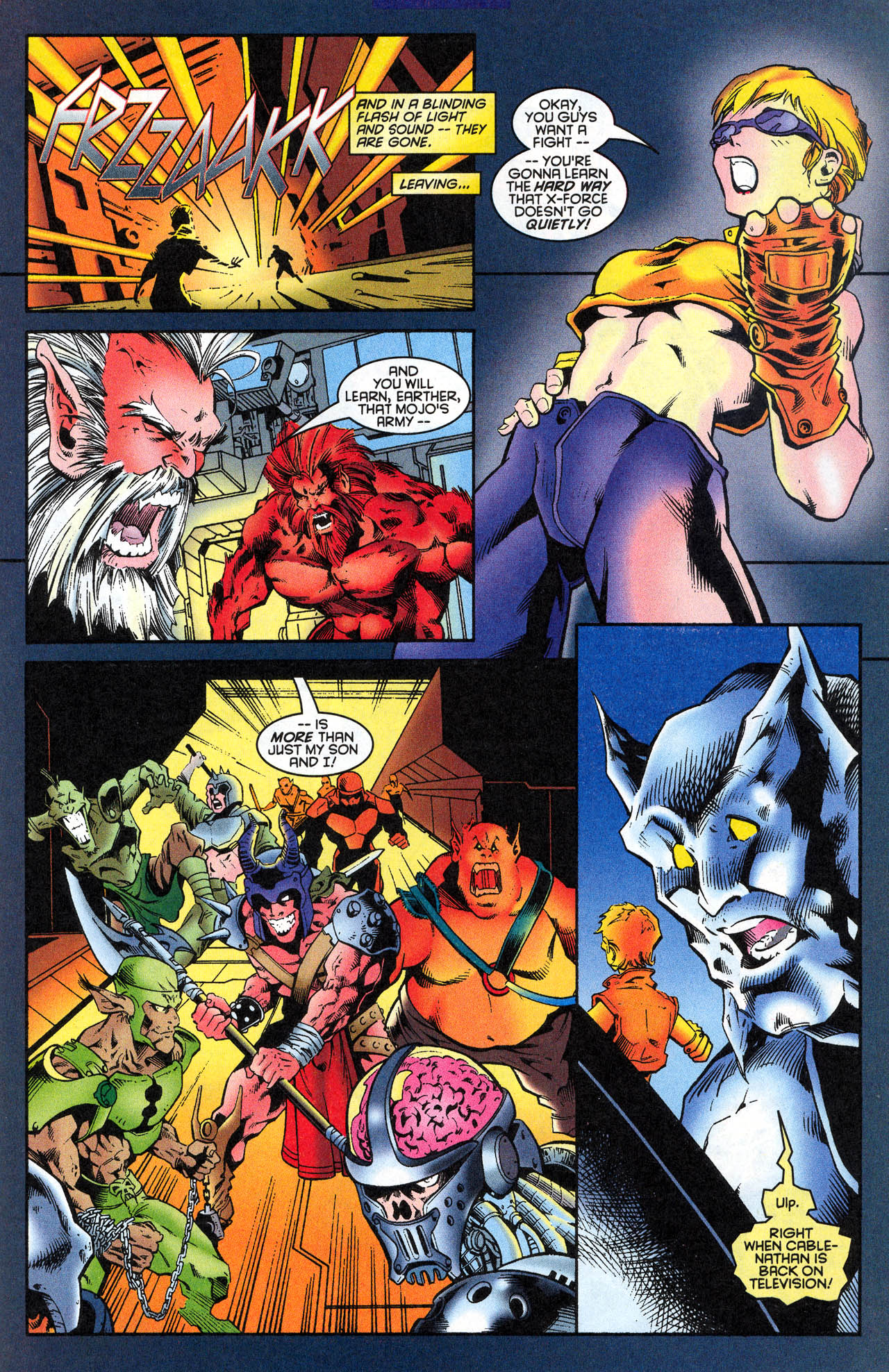 Read online X-Force (1991) comic -  Issue #61 - 15