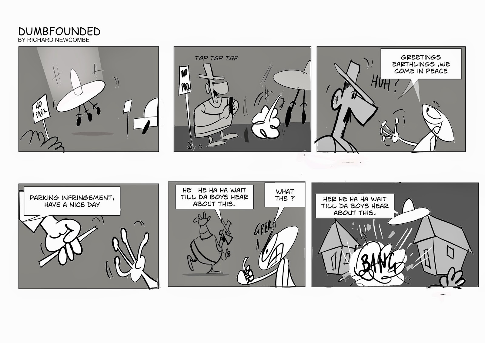 Alien Cartoon.