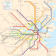 . to Boston! .or the Northwest suburbs of Boston, to be more precise. (boston transit map)