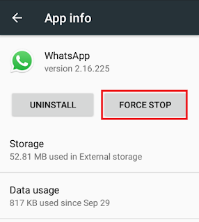 Force-Stop