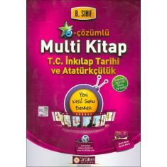 Anafen 8.Sınıf e çözümlü Multi Kitap İnkılap Tarihi ve Atatürkçülük Yeni Nesil Soru Bankası Anafen 8.Sınıf e çözümlü Multi Kitap İnkılap Tarihi ve Atatürkçülük Yeni Nesil Soru Bankası