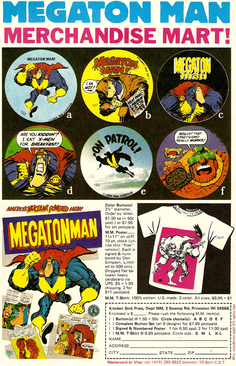 Read online Megaton Man comic -  Issue #5 - 36
