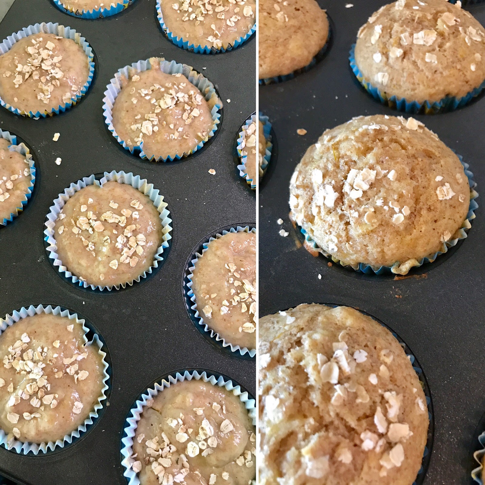 Once upon a cook Chocolate and Banana Muffin ｜ 巧克力香蕉小蛋糕