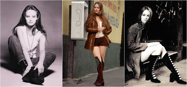 Moda anos 90 - O estilo de Vanessa Paradis Moda anos 90 - O estilo de Vanessa Paradis
