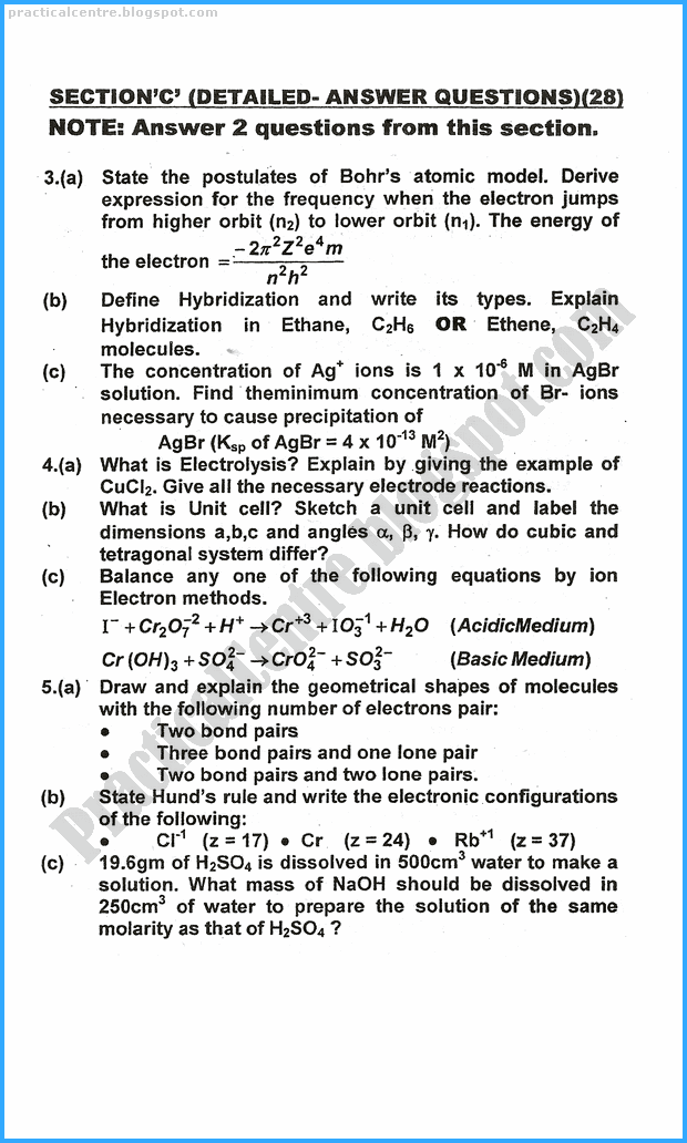 11th-chemistry-five-year-paper-2017