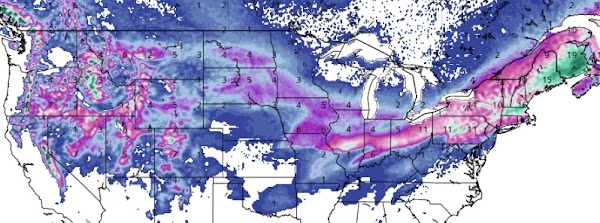 Gran tormenta de invierno impactara el centro y este de los EE. UU. Este fin de semana Gran tormenta de invierno impactara el centro y este de los EE. UU. Este fin de semana
