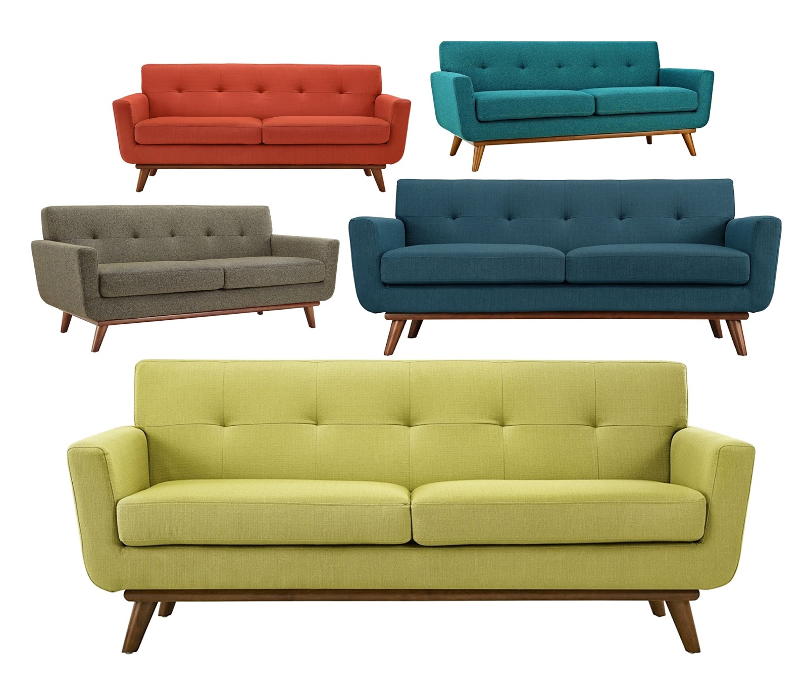 Sew at Home Mummy Affordable Mid century Style Sofas All under $790