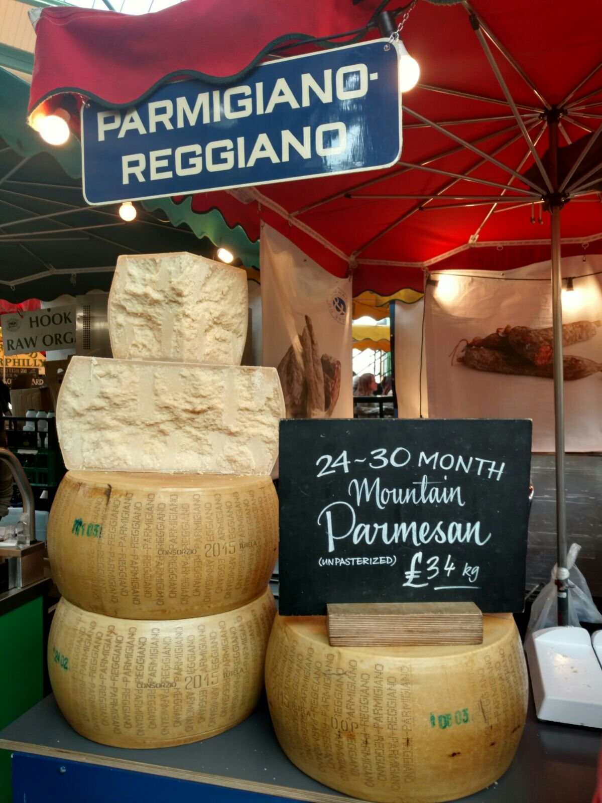 Cheese at Borough Market