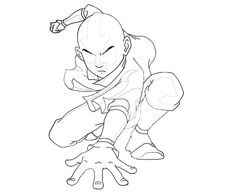 aang coloring pages - photo #7