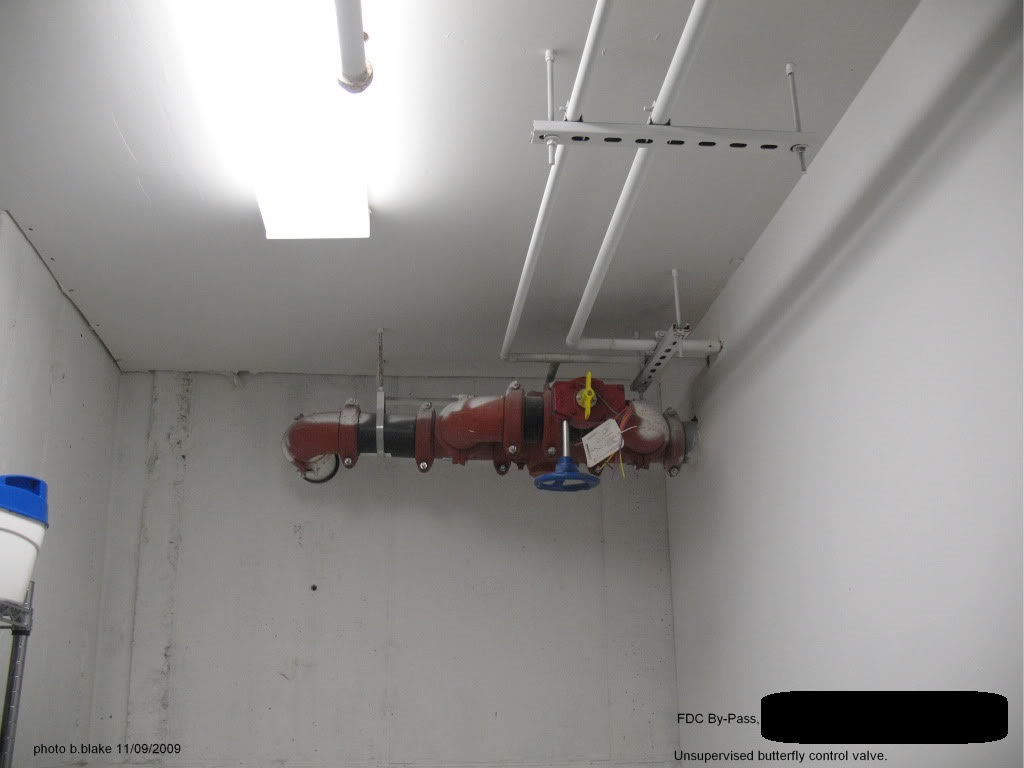 Fire Protection Deficiencies FDC ByPass