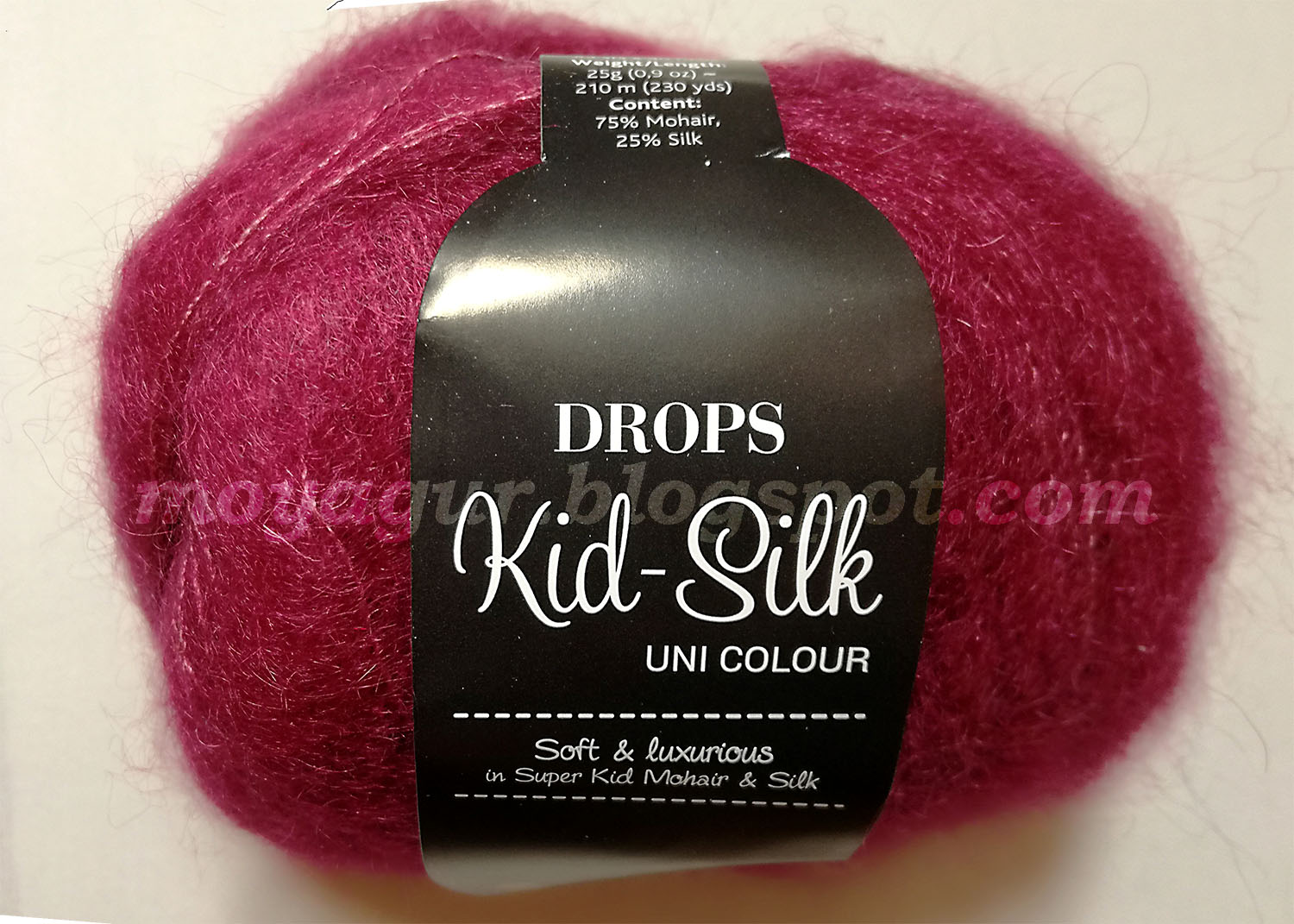 Простые рассказы о вязании спицами : Мохер Drops «Kid-Silk»