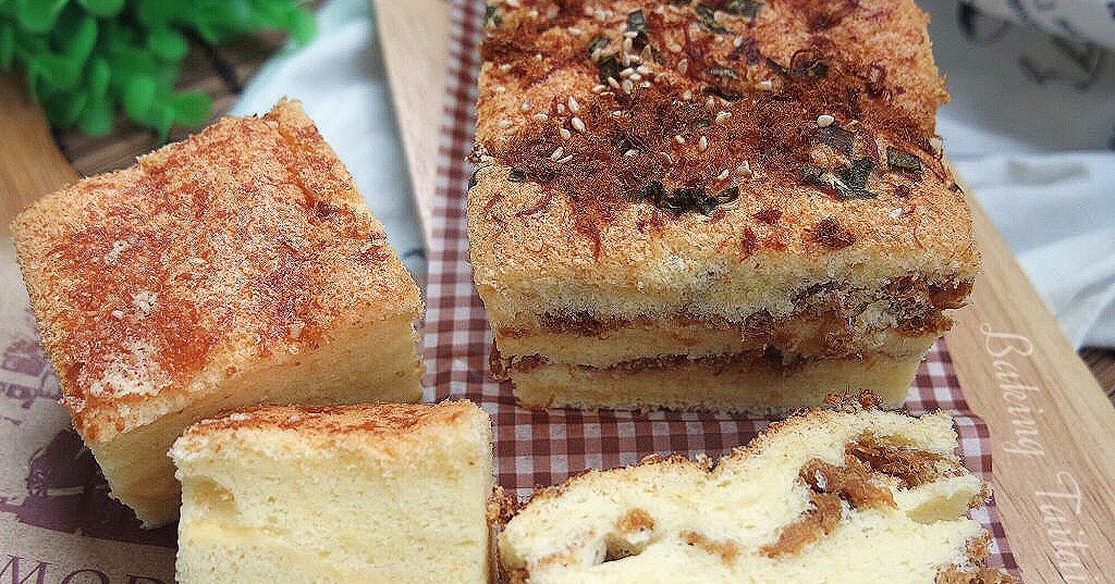 Baking Taitai 烘焙太太 Taiwanese Traditional Sponge Cake Cheese / Pork