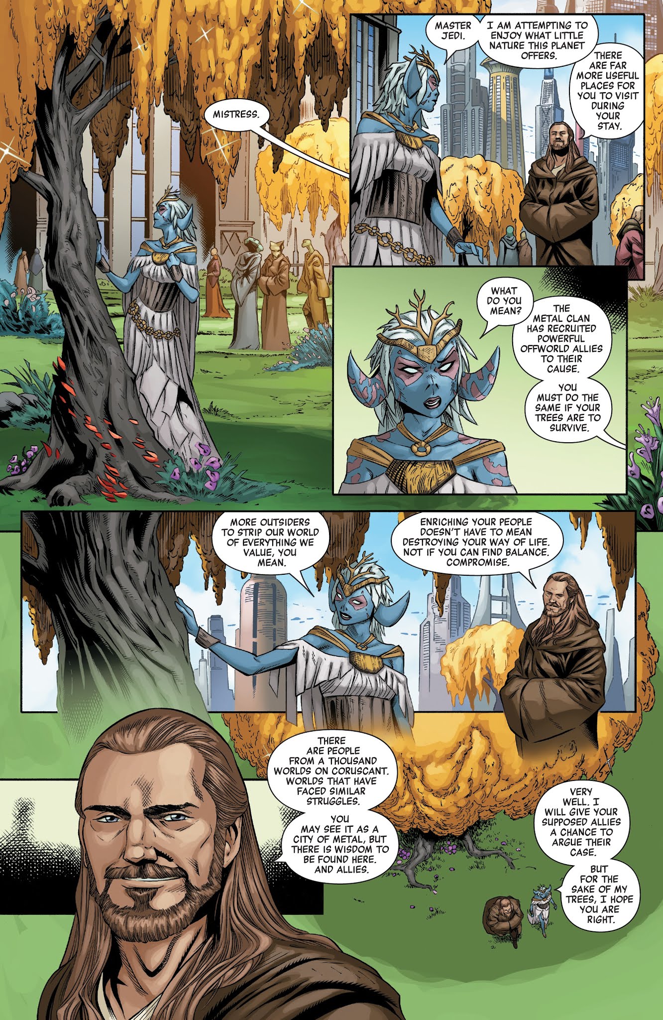 Read online Star Wars: Age of Republic: Qui-Gon Jinn comic - Issue # Full - 21