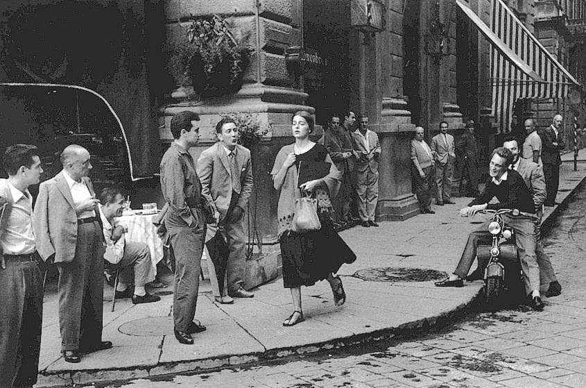 An American girl in Italy by Ruth Orkin