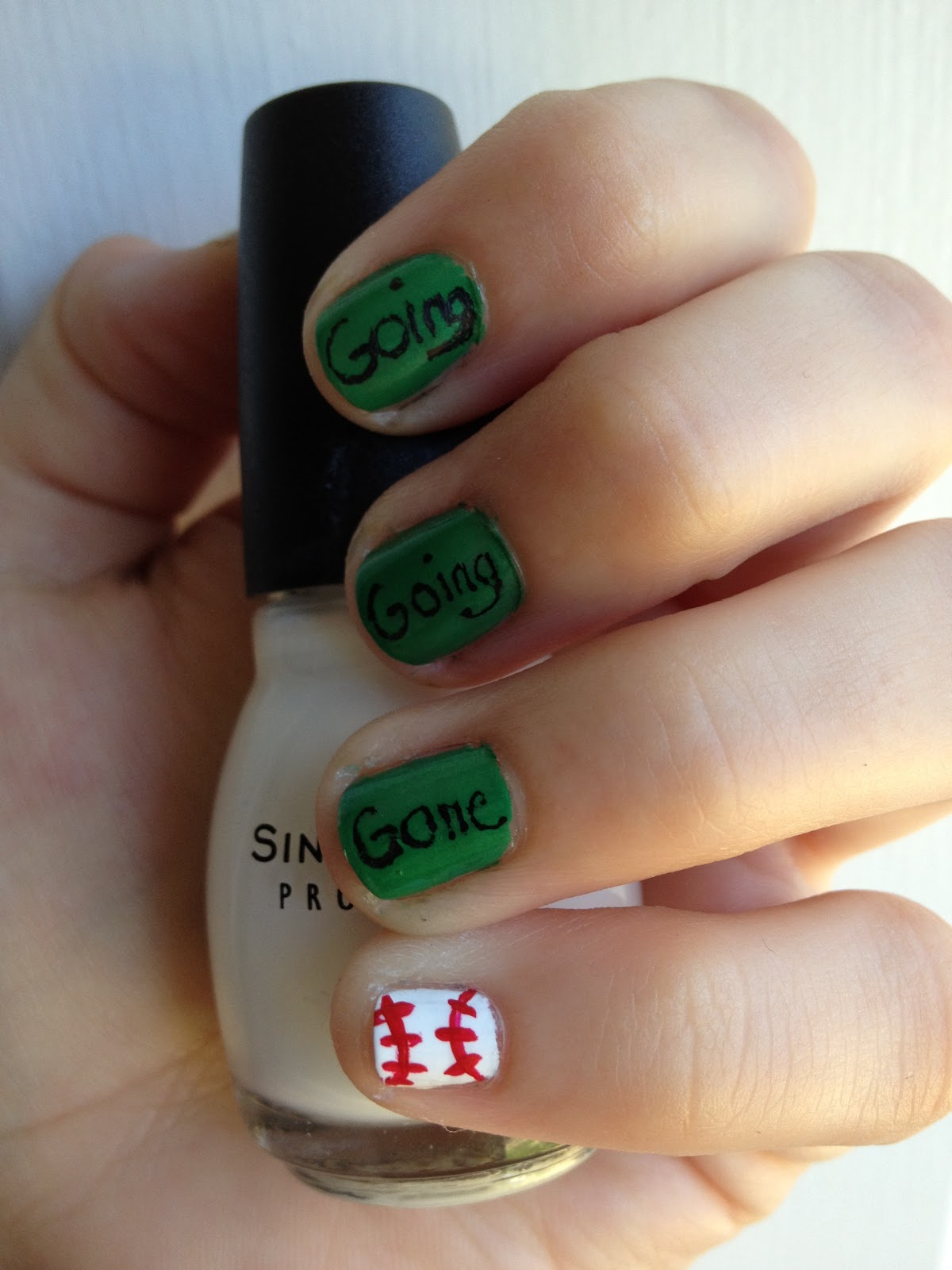 Miscellaneous manicures baseball nails this date in history