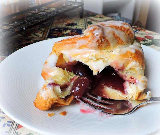 Cherry Croissants