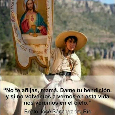 Resultado de imagen para Oraciones a San José Sánchez del Río