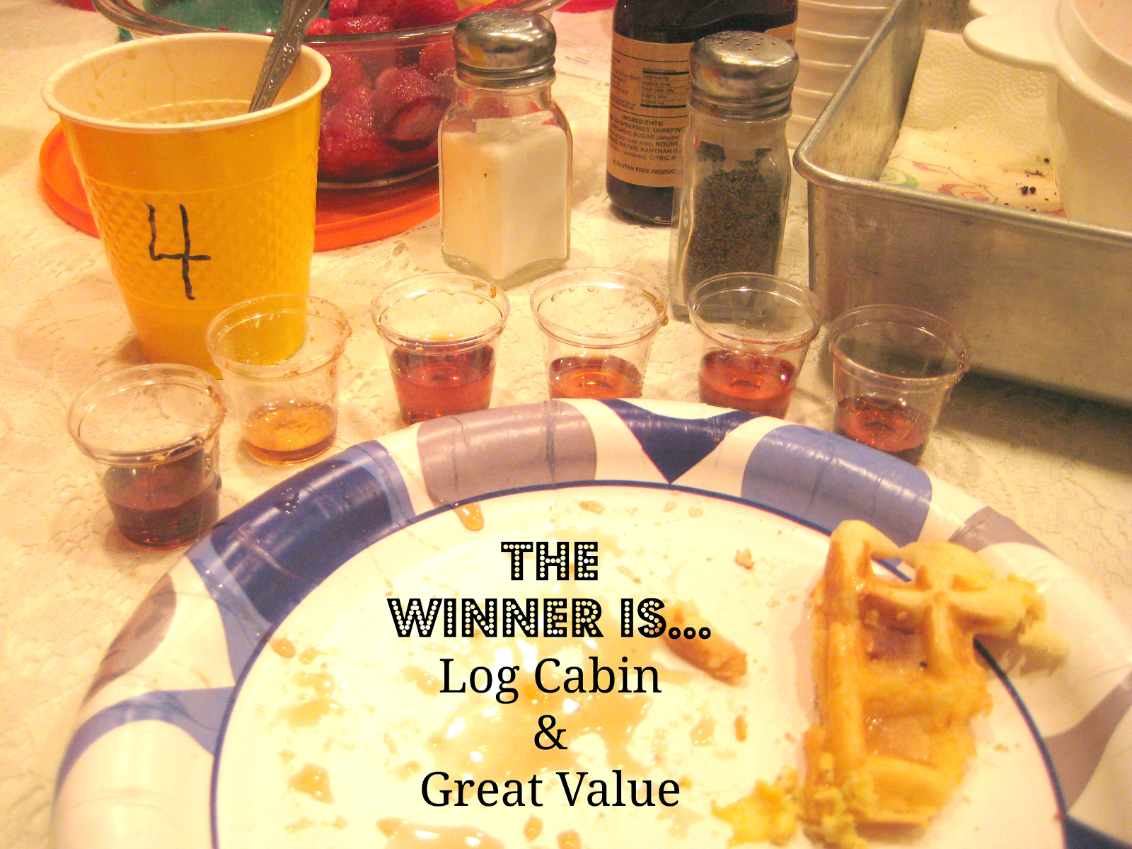 Your Crafty Friend Syrup Taste Test