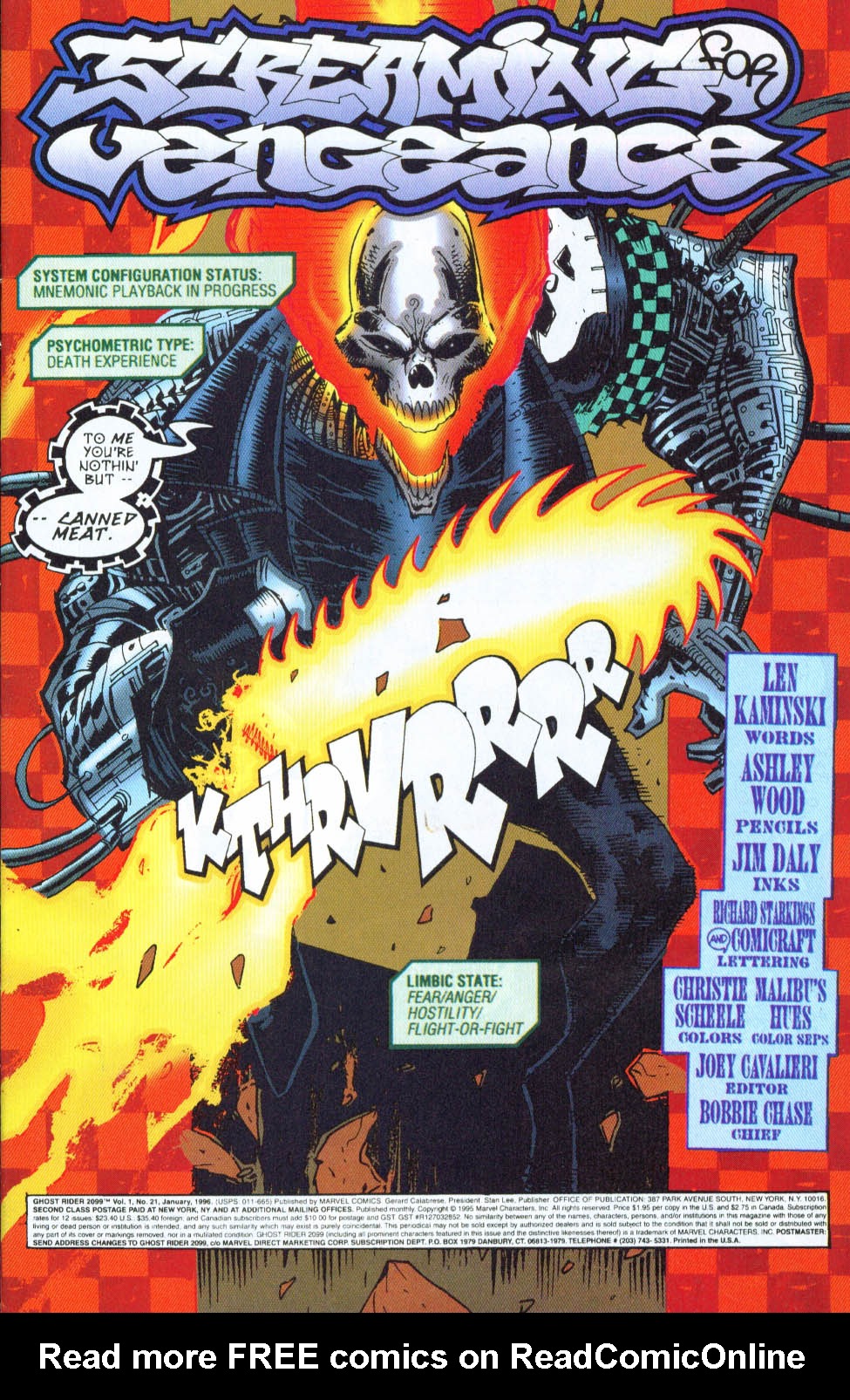 Read online Ghost Rider 2099 comic -  Issue #21 - 3