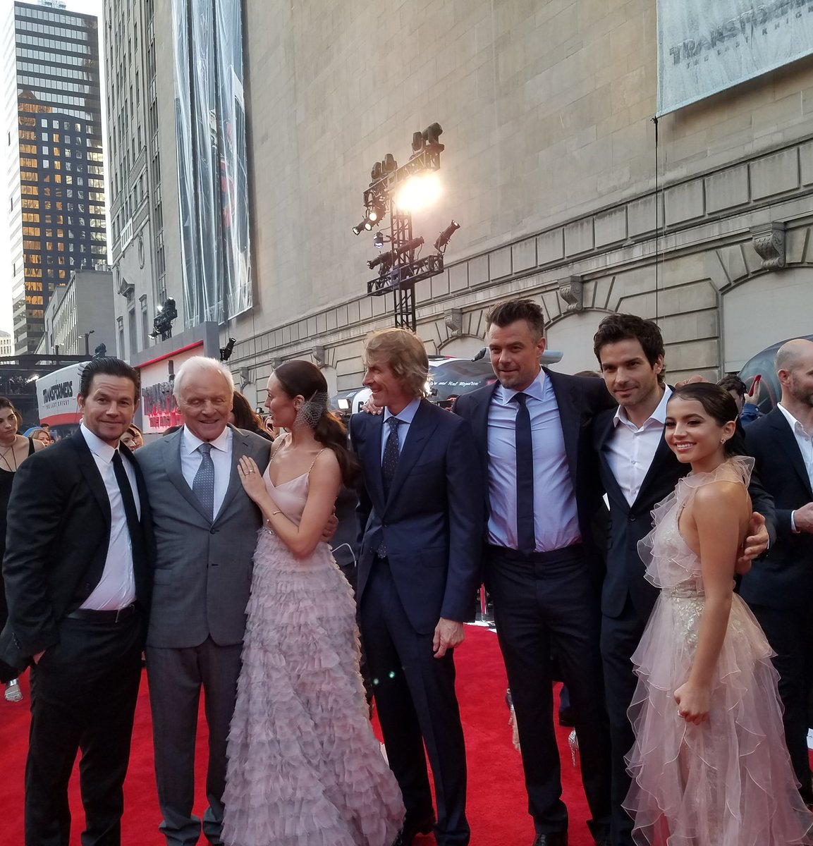 Transformers The Last Knight Cast at Chicago Premiere