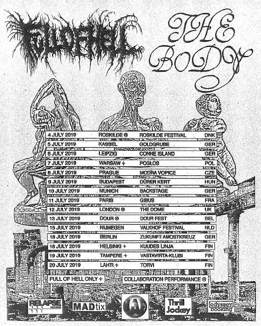 Full Of Hell confirms European summer tour UNRAVELED