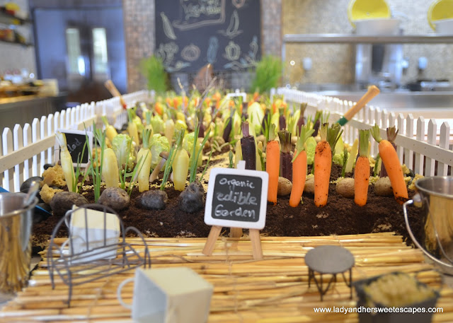 edible garden at Lapita's Daycation Brunch