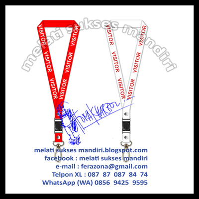 tali id card festival jaksa fair lanyard jakarta kebon sirih jalan