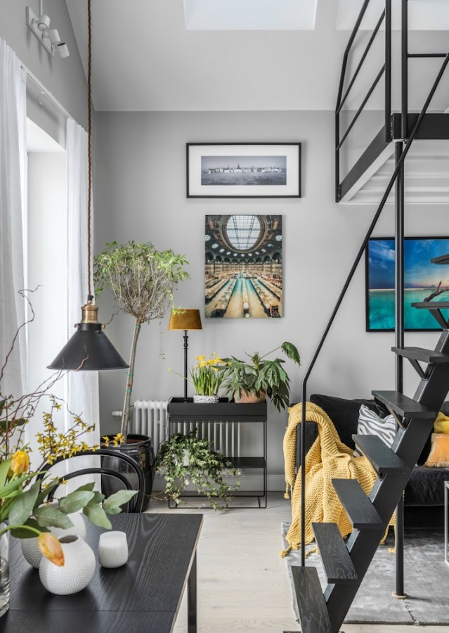 Los techos altos la clave para los mini-apartamentos