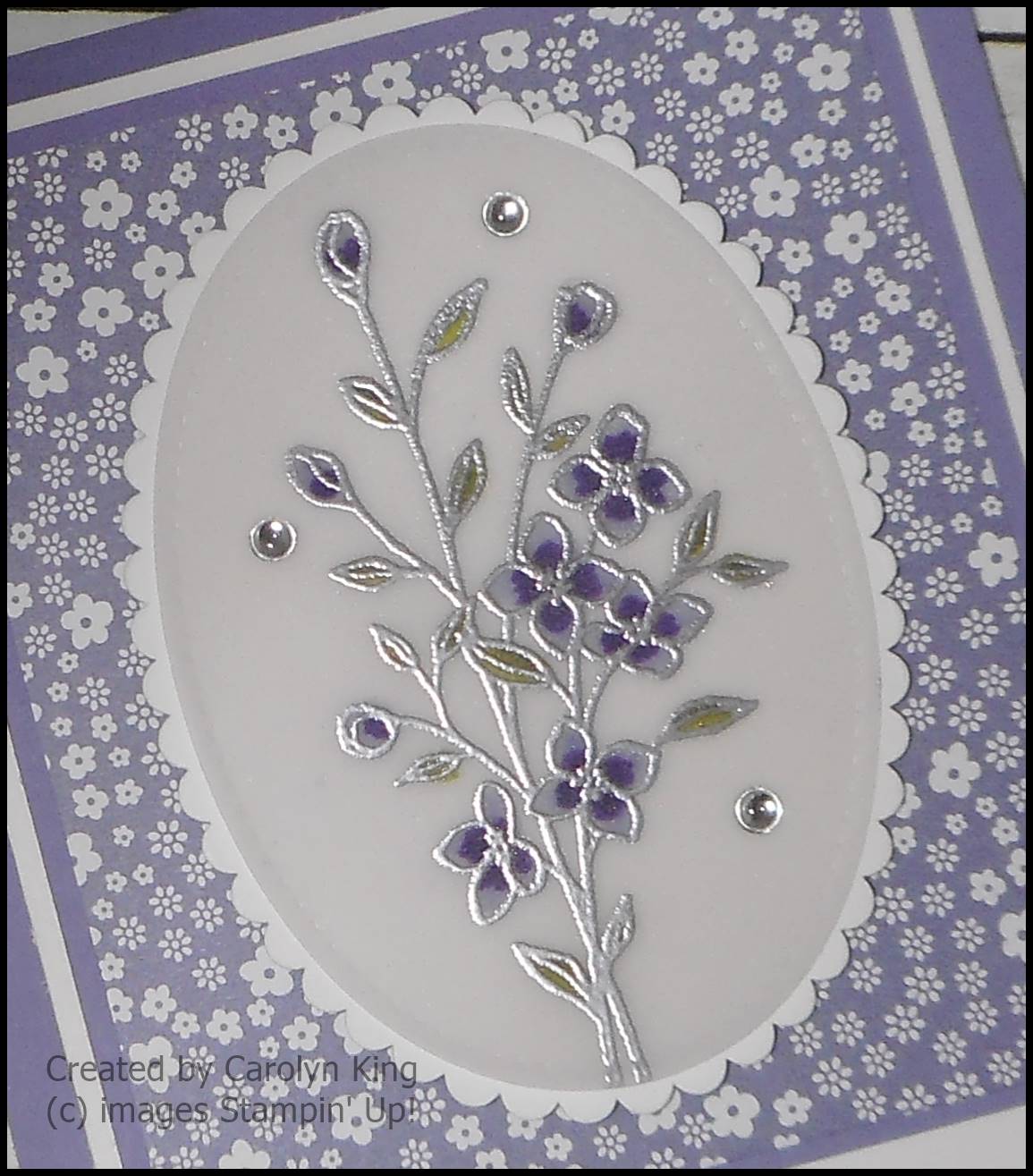 Carolyn King Stained Glass Technique