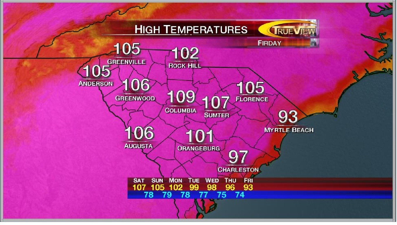 Climate Of South Carolina South Carolina Weather In May