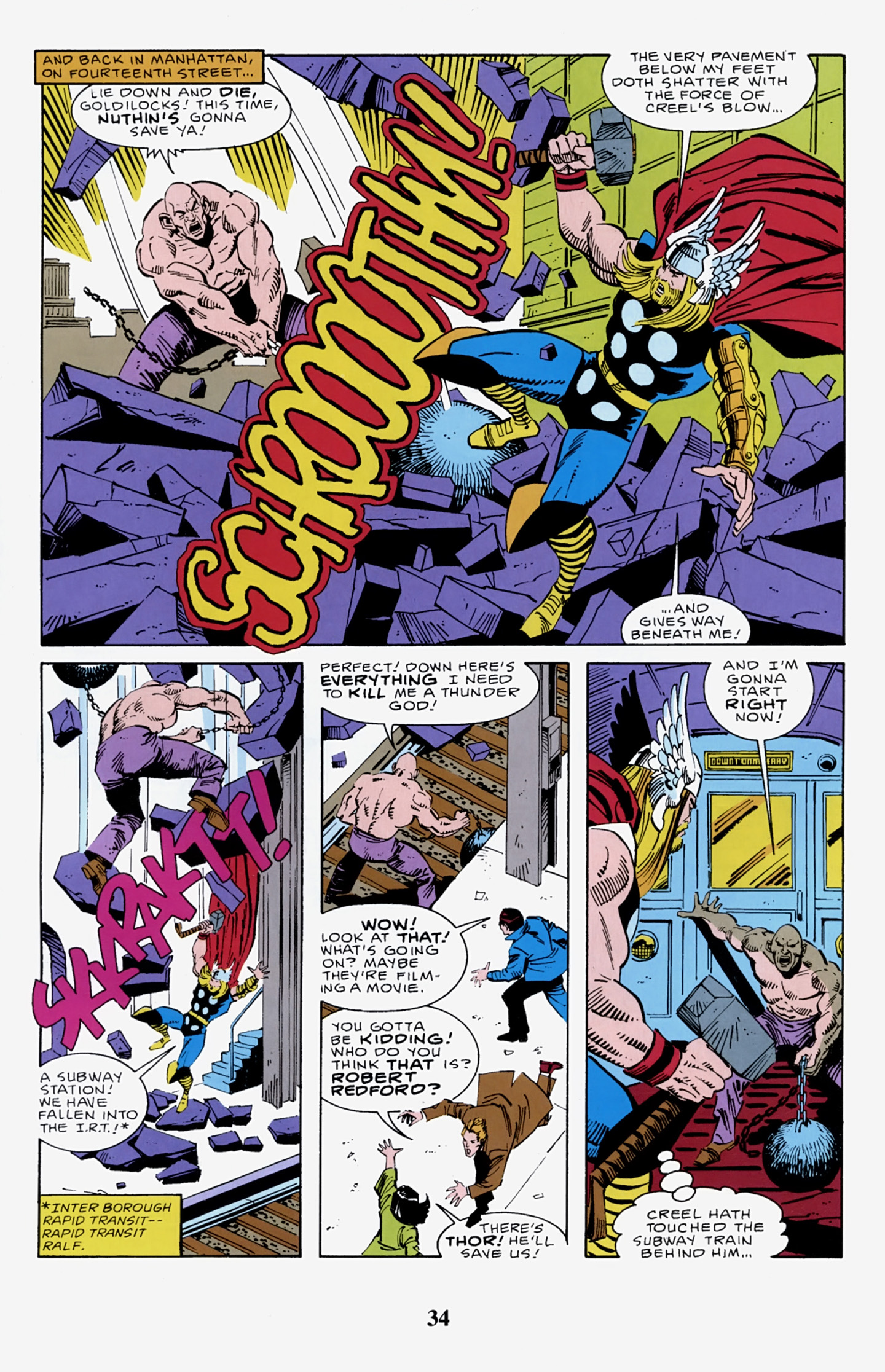 Read online Thor Visionaries: Walter Simonson comic -  Issue # TPB 5 - 36