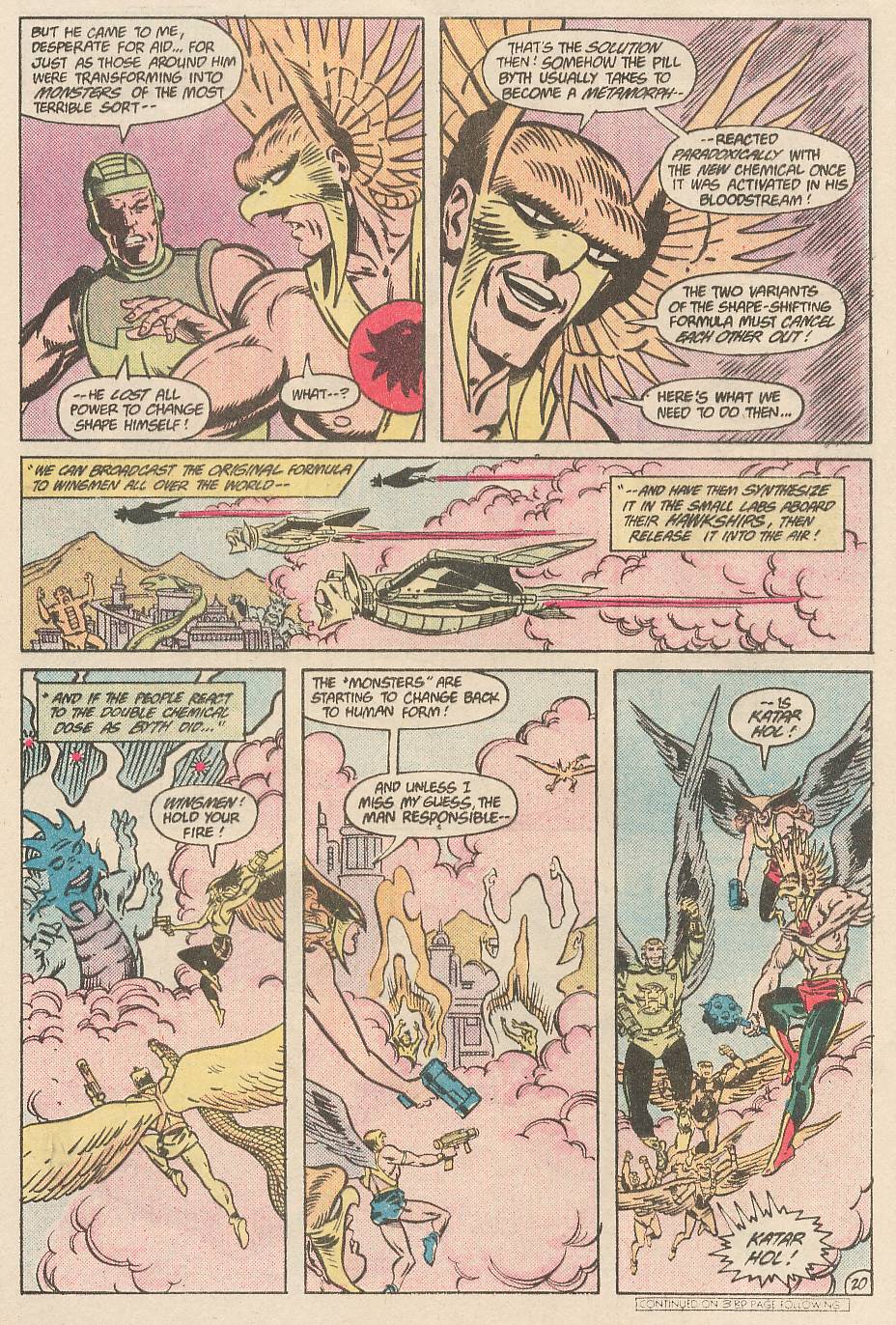 Hawkman (1986) Issue #12 #12 - English 21