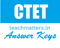 CTET Answer Keys @ TeachMattres.banner