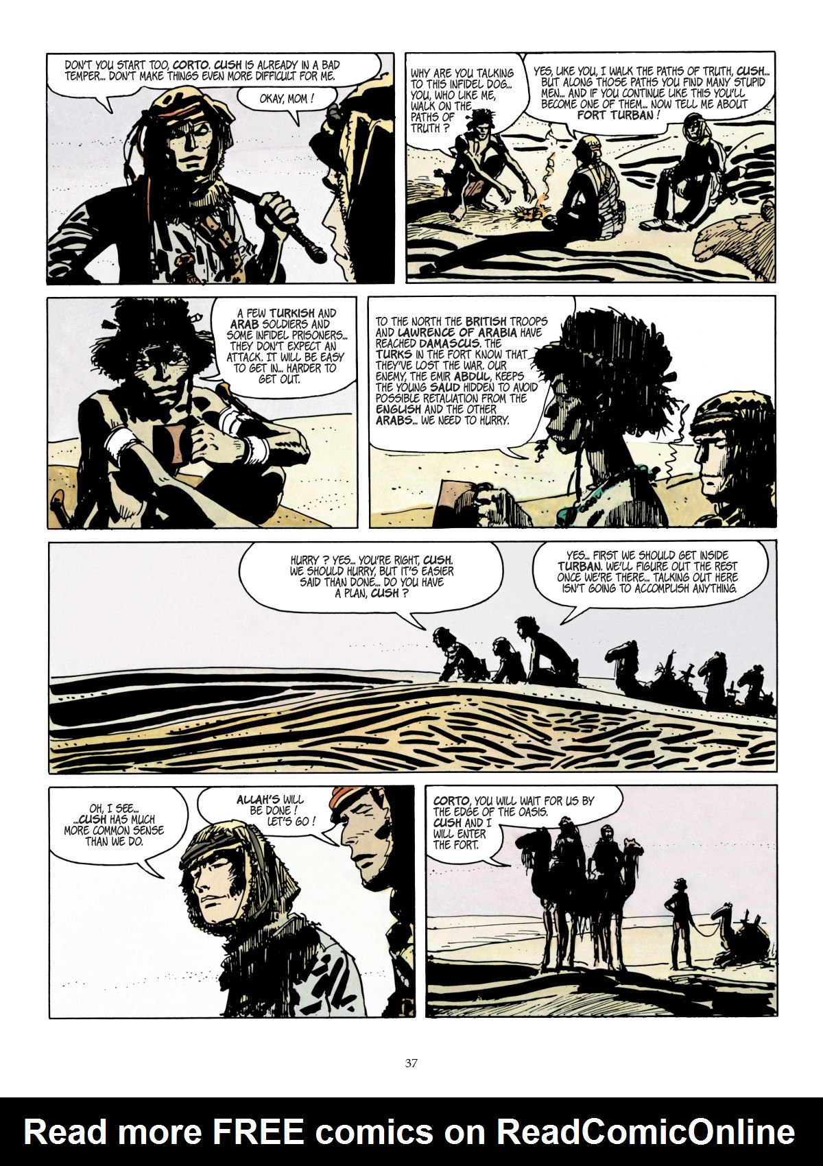 Read online Corto Maltese comic -  Issue # TPB 8 (Part 1) - 27