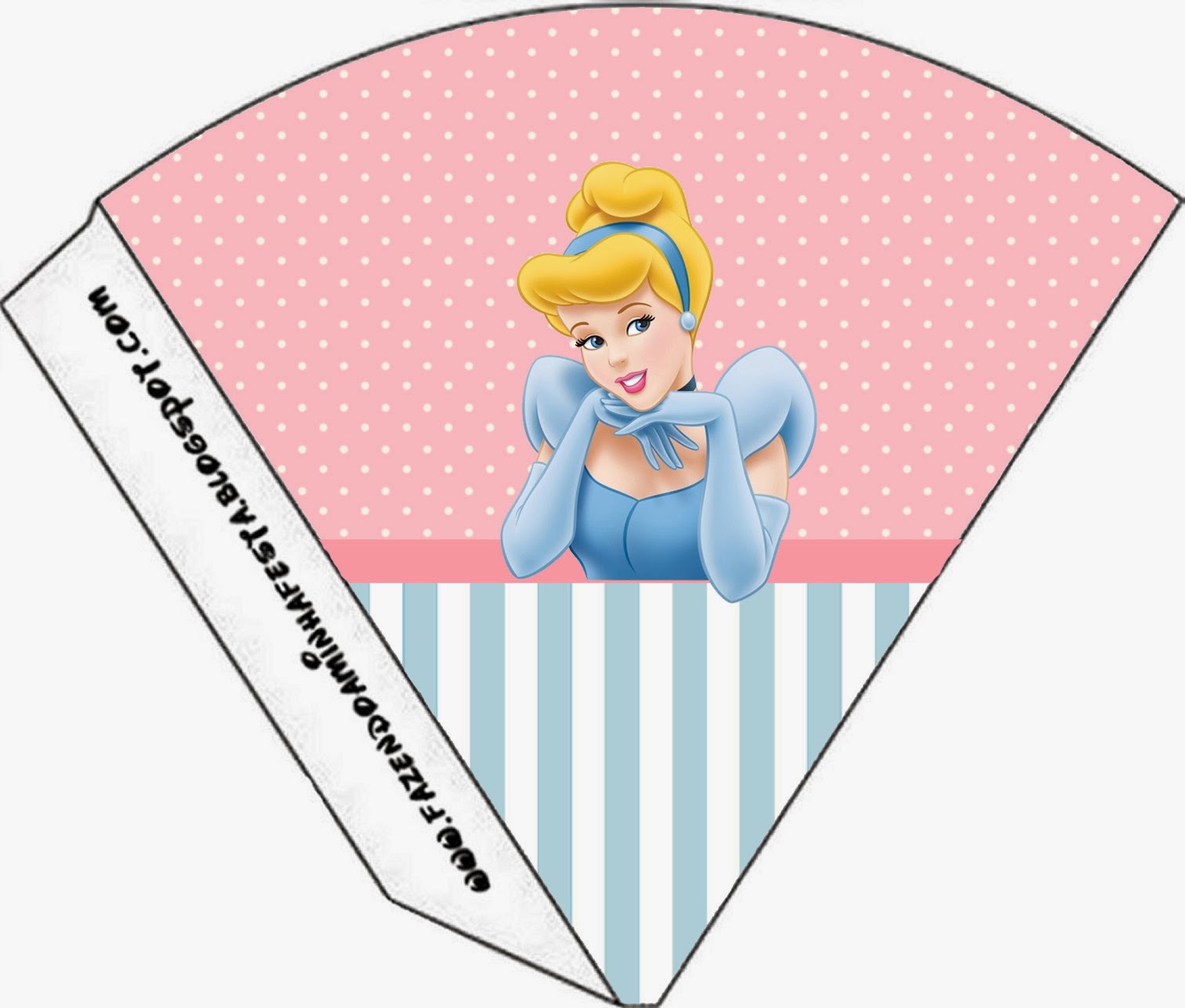 Cenicienta: Imprimibles, Imágenes y Fondos Gratis para Fiestas. Para conos = cucuruchos.