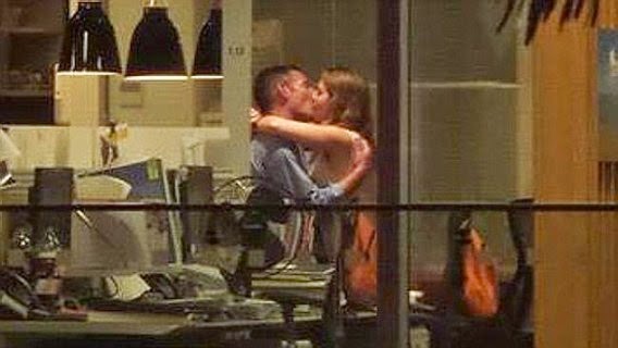 1 A married man & newly engaged woman have sex in the office..and it's caught on tape