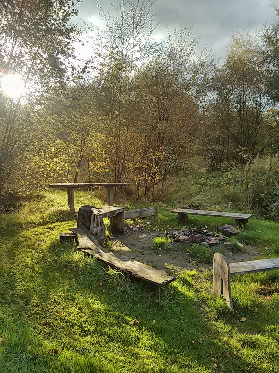 Private campsite for regulars . Closed to the public