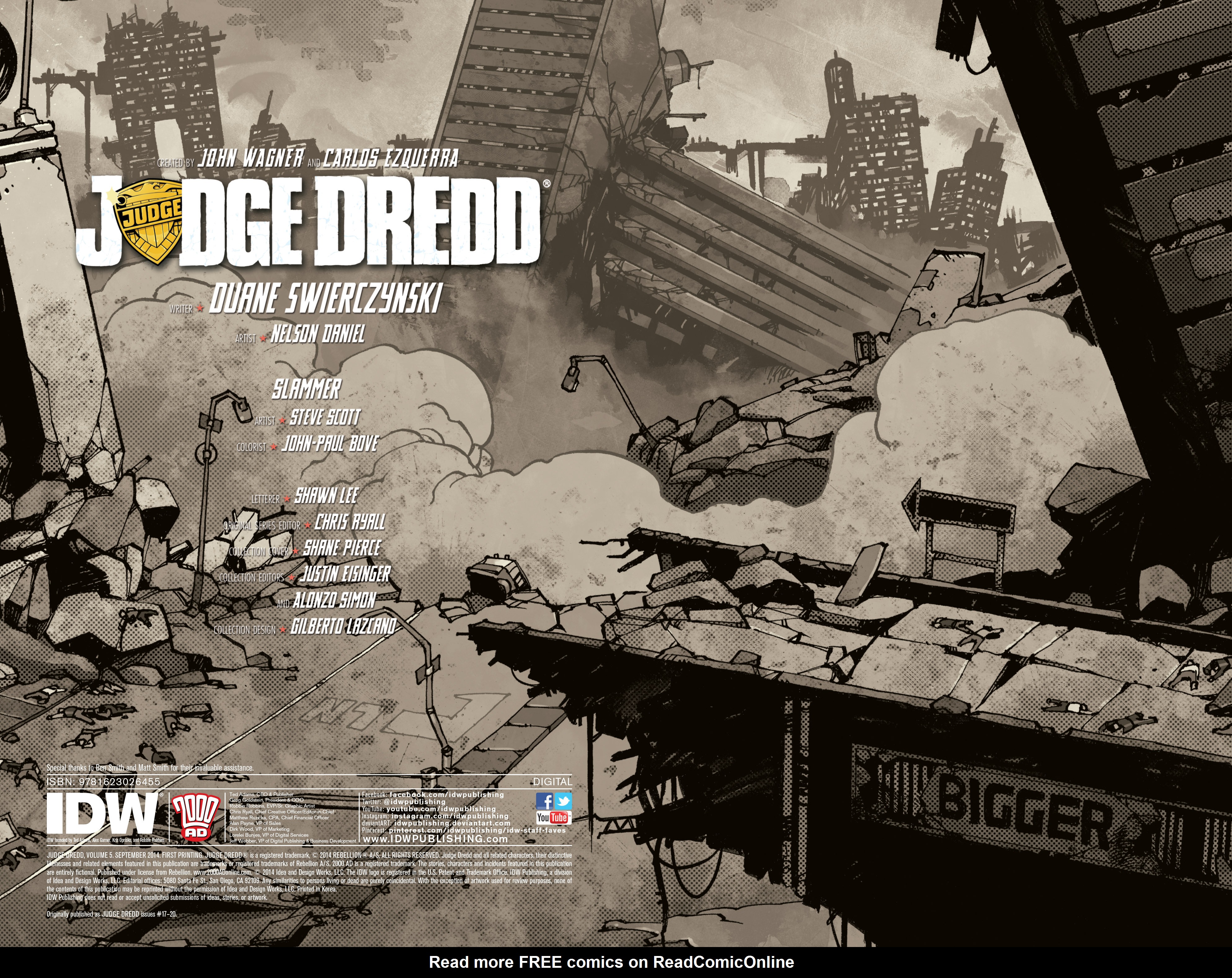 Read online Judge Dredd (2012) comic -  Issue # _TPB 5 - 3