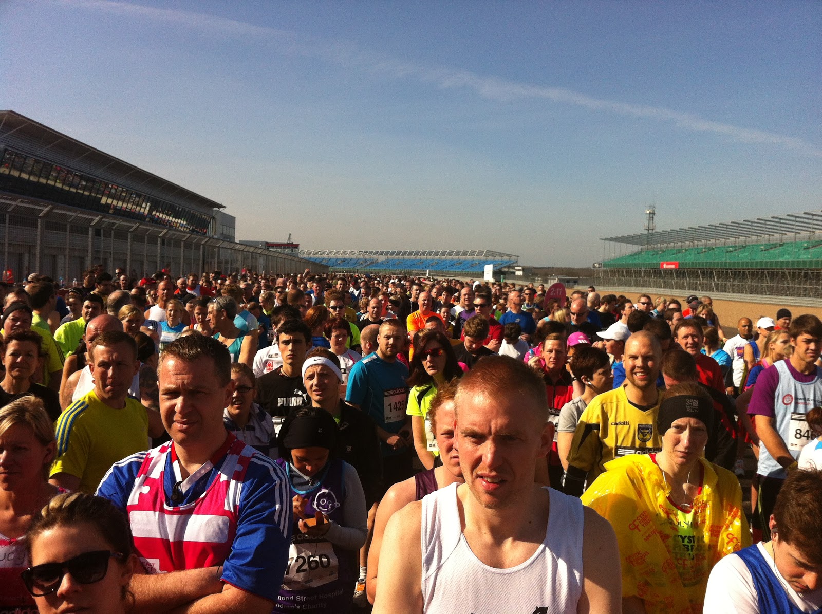 Silverstone Half Marathon Go With Crow