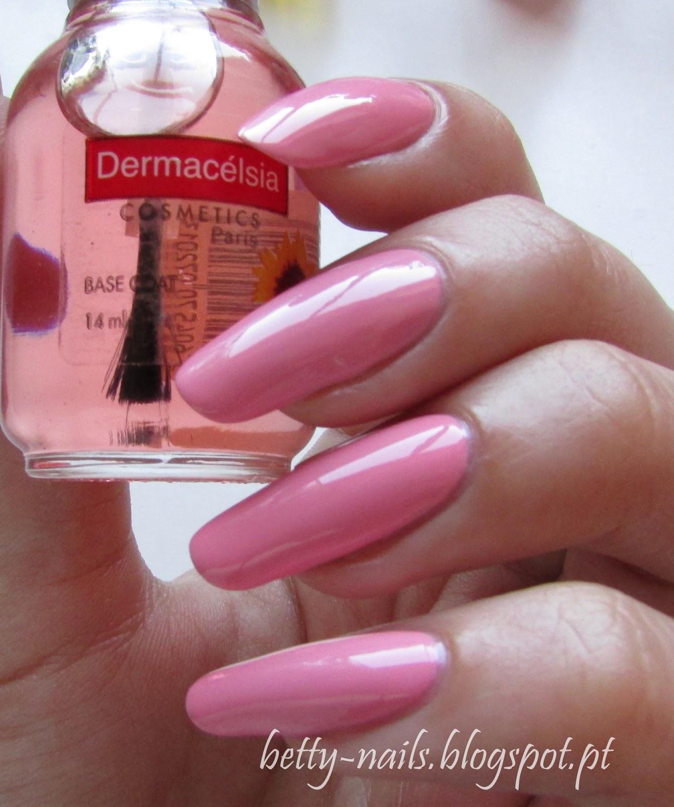 Betty Nails Dermacelsia 69 Ligh Pink , Base Coat, Cuticle Oil
