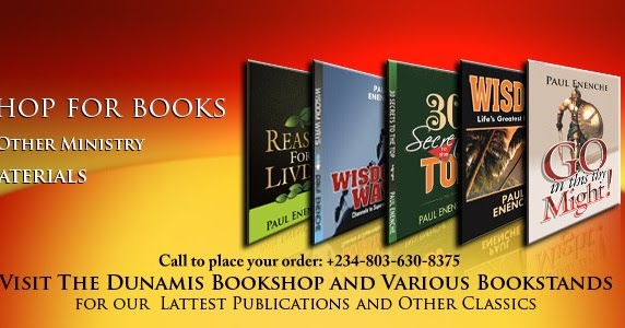 Author/nu >> divinepublicity.com: BOOKS BY PST. DR. PAUL ENENCHE Author/nu >> divinepublicity.com: BOOKS BY PST. DR. PAUL ENENCHE